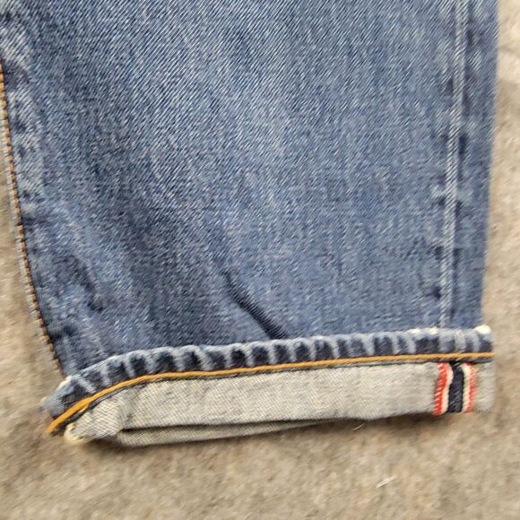 Todd Snyder Slim Fit Patched American Selvedge Denim Jeans 36x32 - Picture 7 of 16